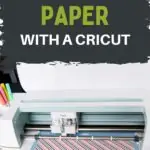 cricut maker cutting striped paper