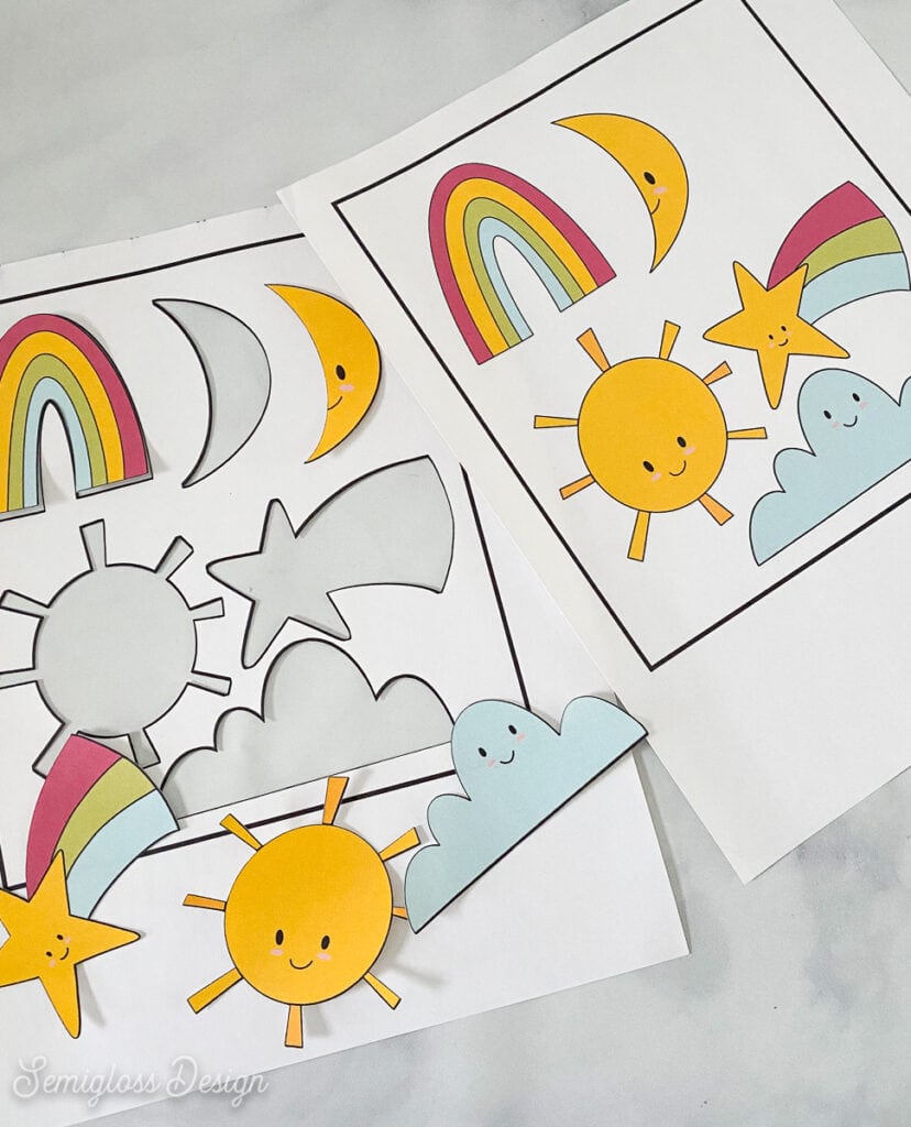 cute sun stickers