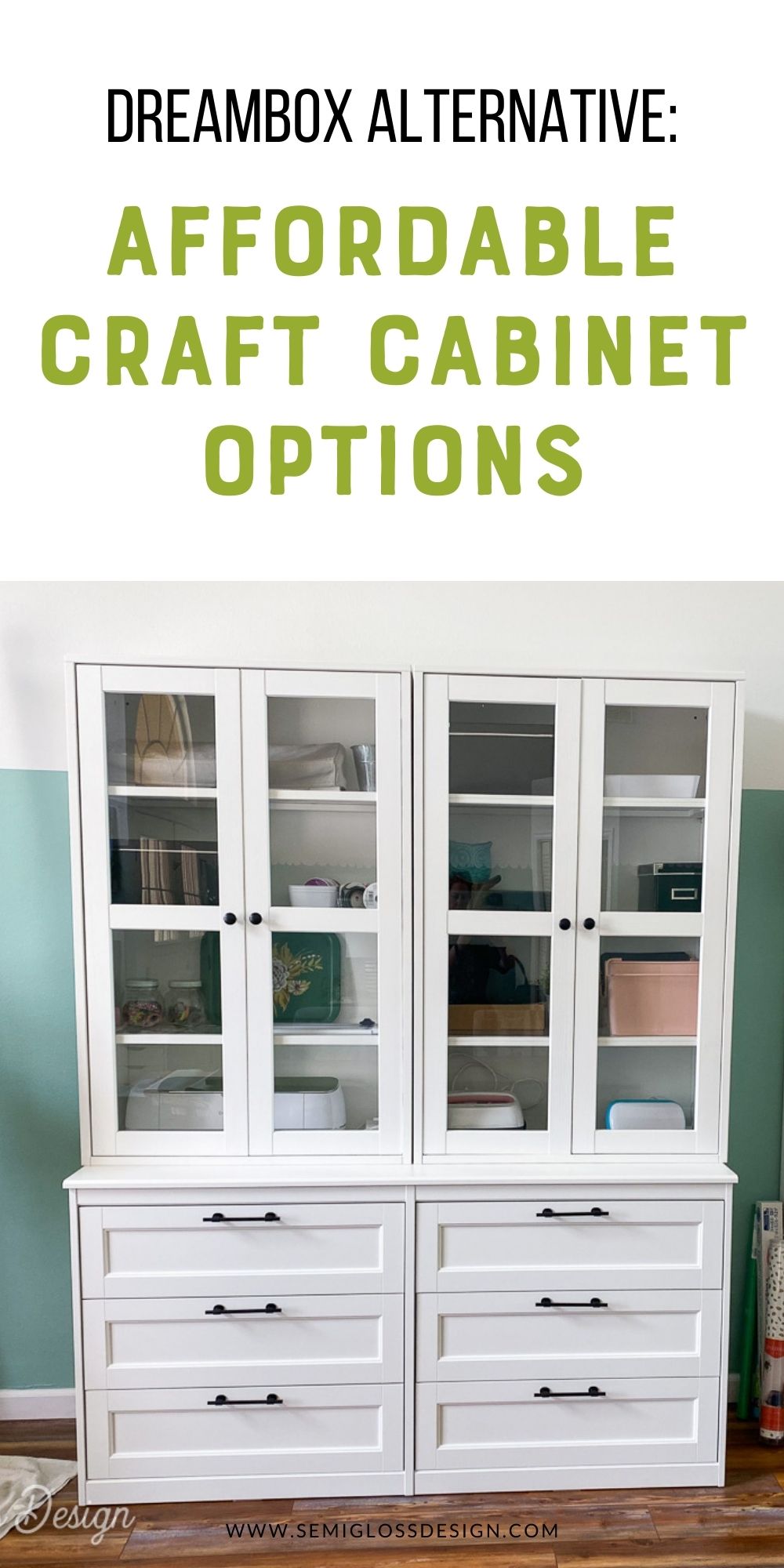 Dreambox Alternative: Affordable Craft Storage Ideas - Semigloss Design