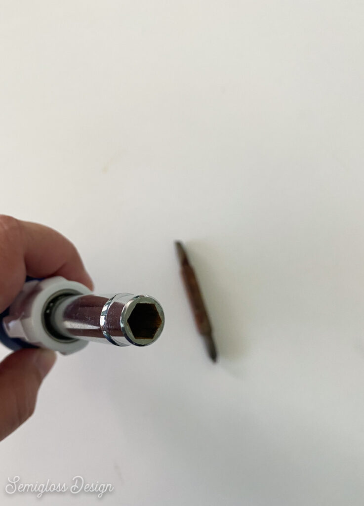 screwdriver without bit