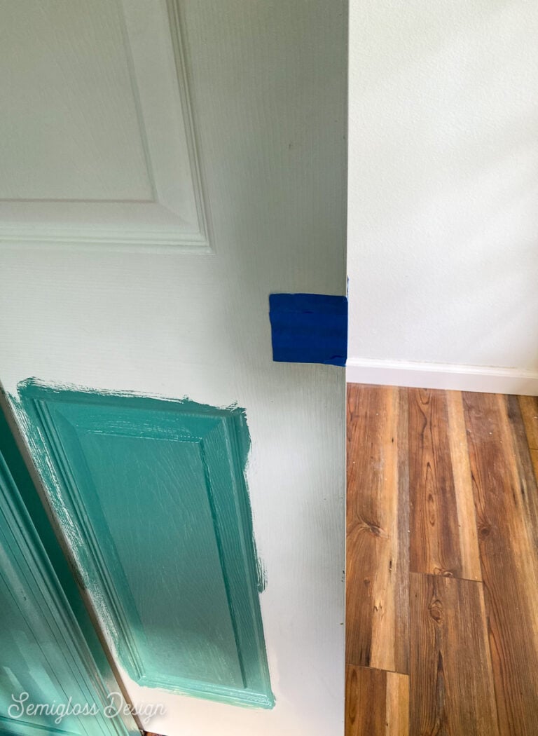 How to Paint Pocket Doors Semigloss Design