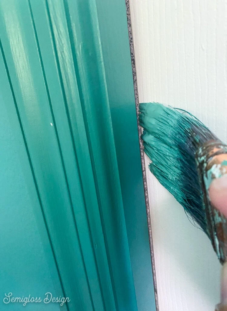painting edge of door