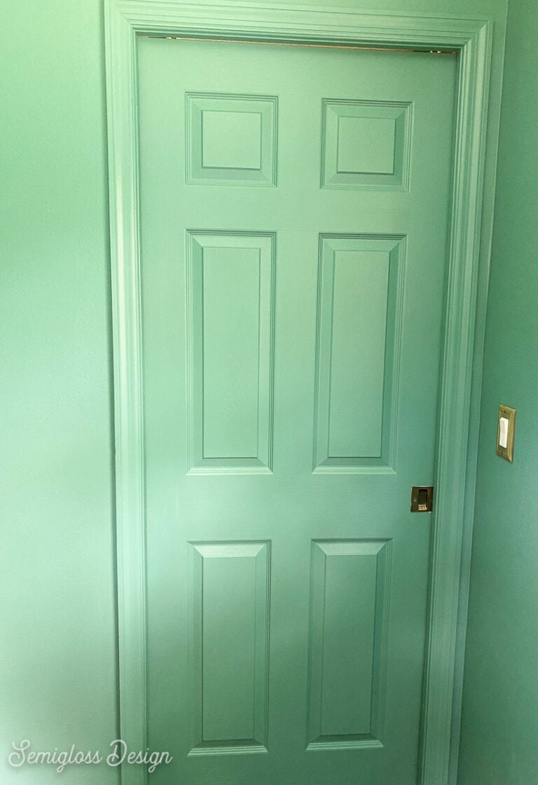 How to Paint Pocket Doors Semigloss Design
