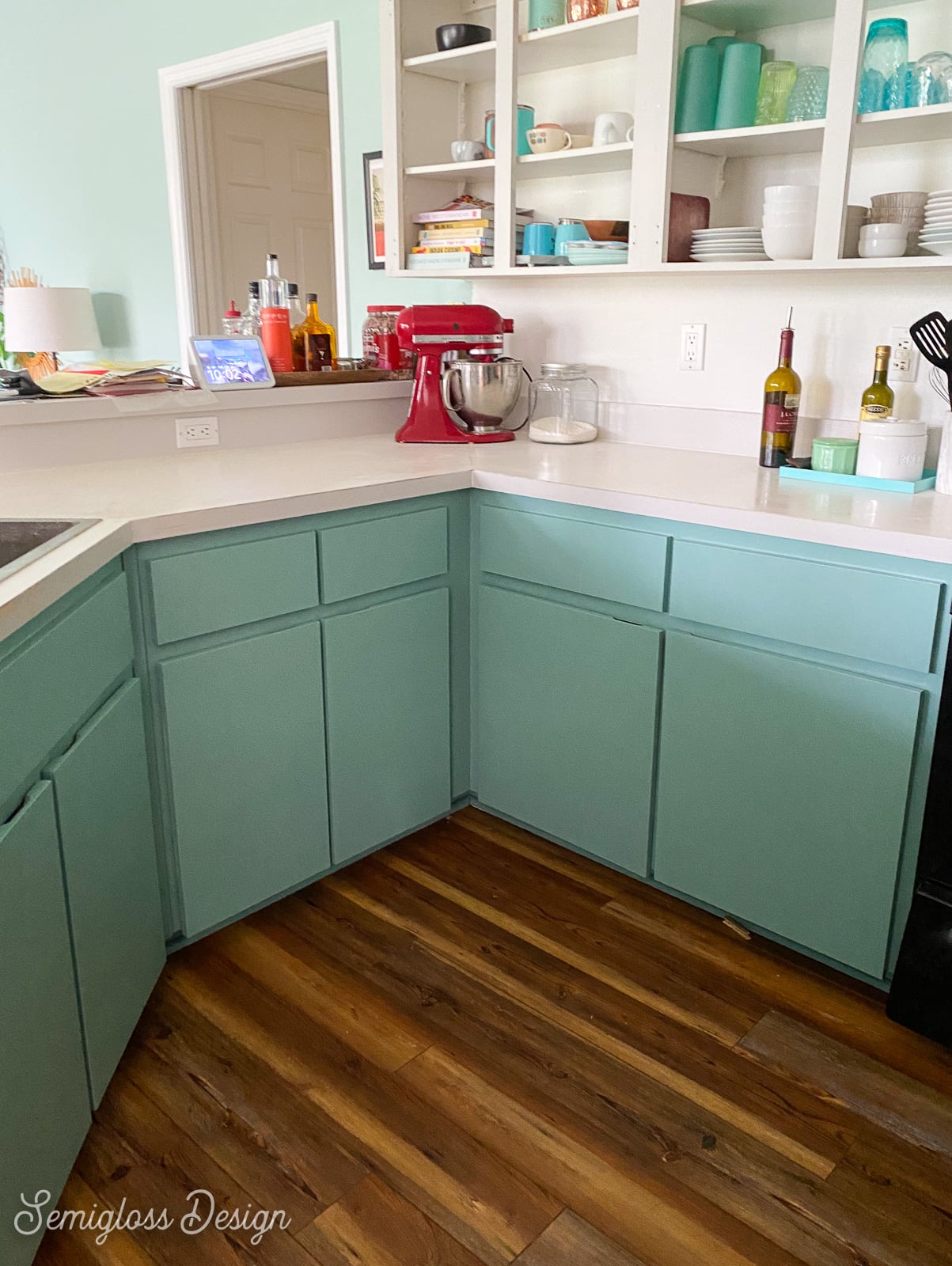 How To Paint Laminate Cabinets