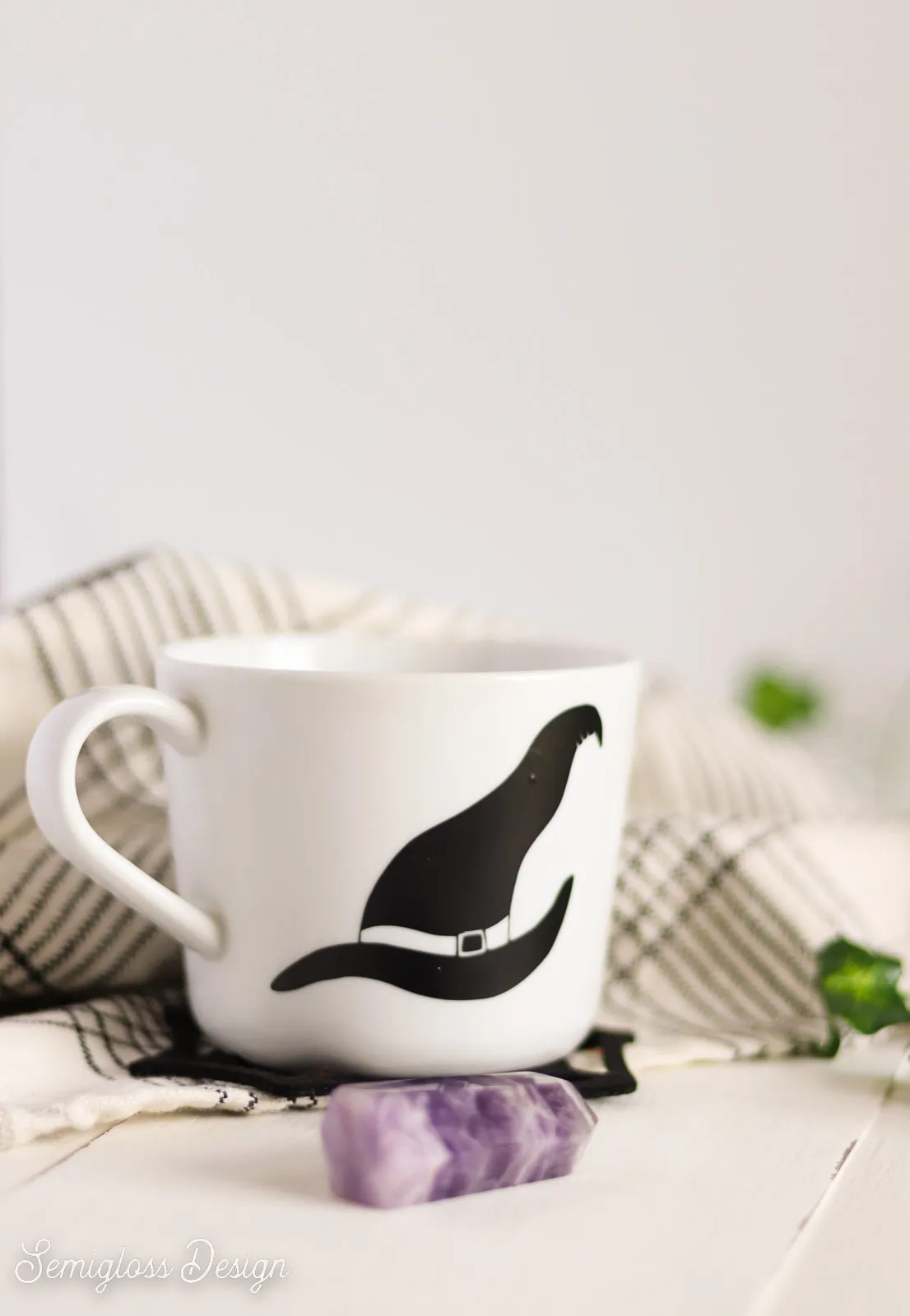 witch hat mug decal