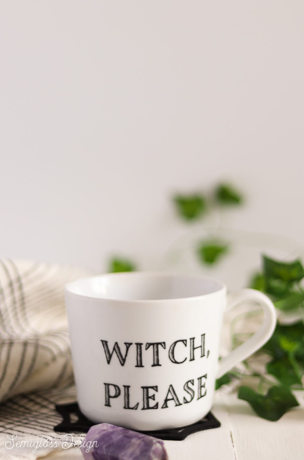 "witch, please" mug