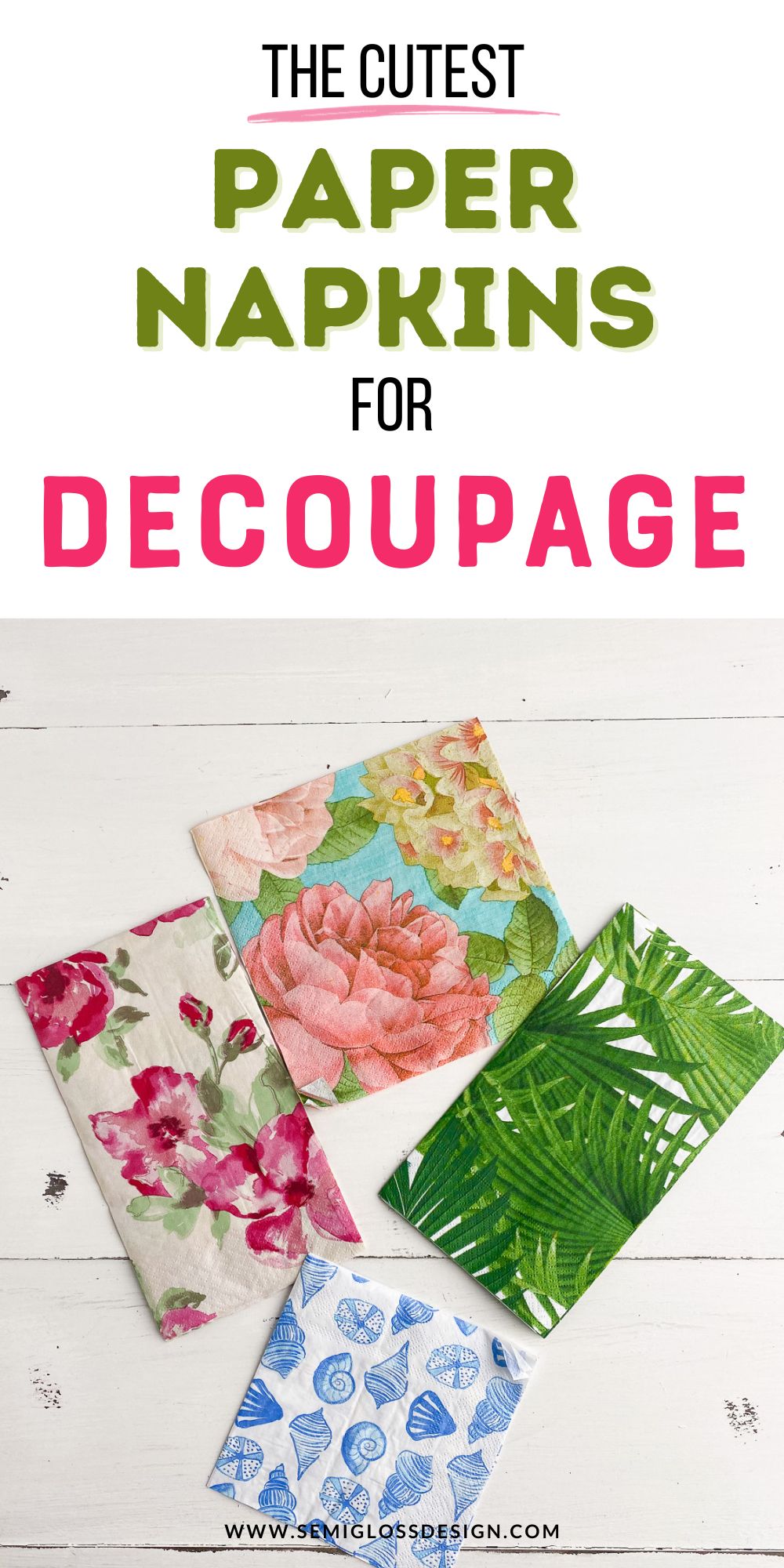 How to Make A DIY Decorative Box with Napkin Decoupage