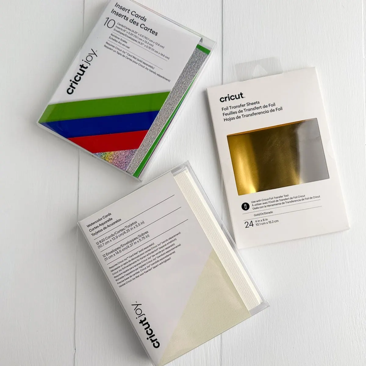 Cricut Foil Transfer Cards, Inserts, And Envelopes | BLICK Art Materials