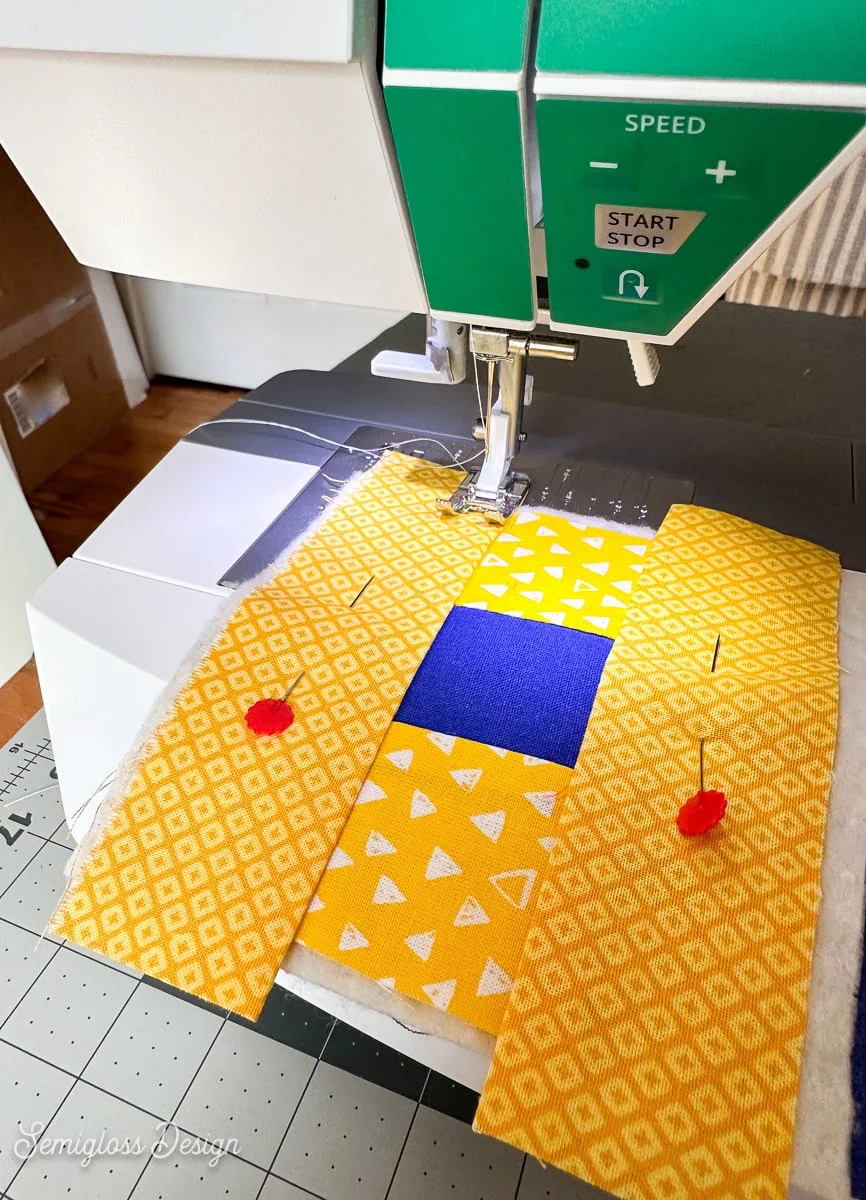 sewing machine sewing coaster