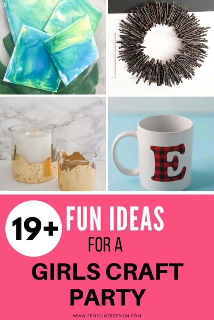 collage of craft projects