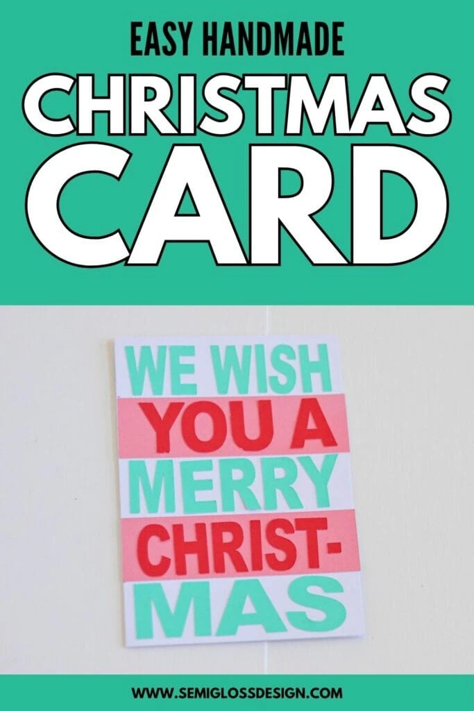 we wish you a merry christmas card