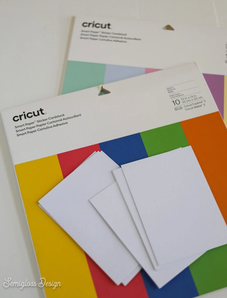 cricut cardstock and blank cards