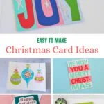 collage of Christmas cards