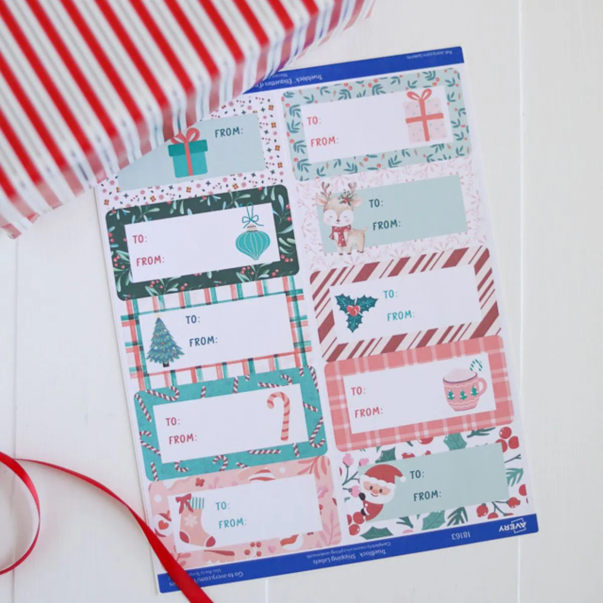 free-printable-christmas-gift-tags-using-avery-labels-semigloss-design for Free Printable Avery Christmas Labels Free Printable Christmas Gift Tags Using Avery Labels - Semigloss Design for Free Printable Avery Christmas Labels