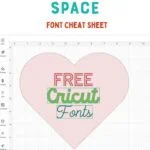 screenshot of cricut design space