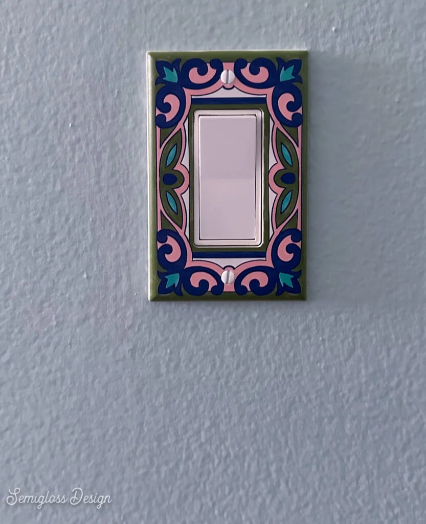 printed light switch cover
