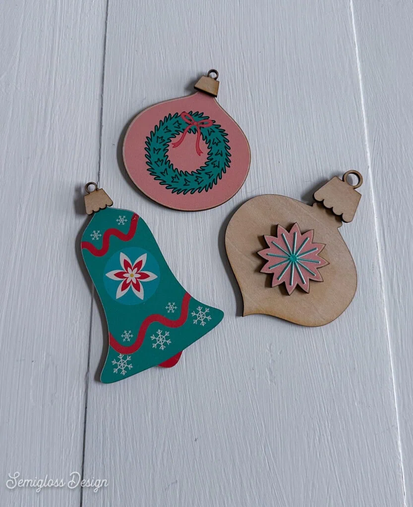 vintage style ornaments