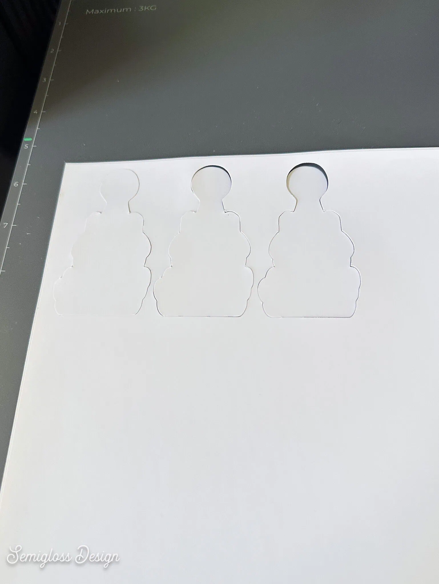 placing stickers on xTool baseplate