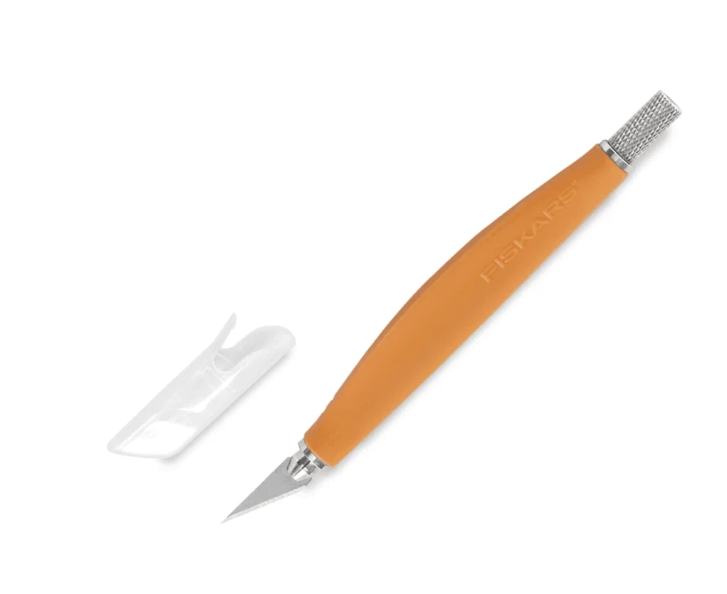 orange soft grip craft knife