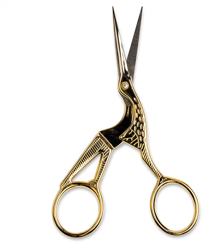 gold stork scissors